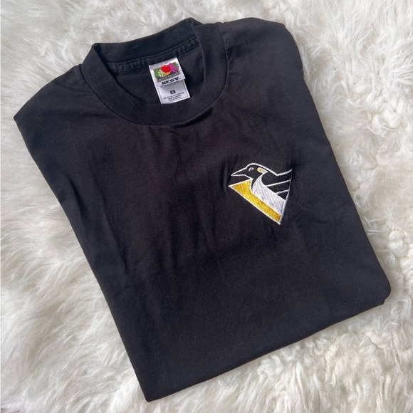 VTG Y2K Pittsburgh Penguins NHL FOTL Single Stitch with Stitched Logo Si… - Picture 4 of 7